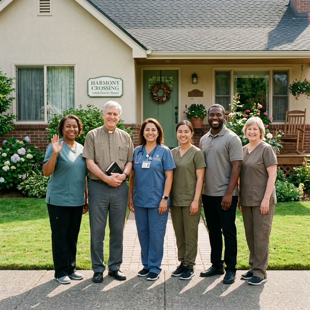 Our caring team at Peaceful Selam